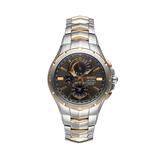 Seiko Men's Coutura Two Tone Stainless Steel Solar Chronograph Watch - SSC376, Size: Large, Multicolor