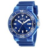 Invicta Men s 32331 Pro Diver Quartz 3 Hand Blue Dial Watch