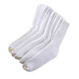 Men's GOLDTOE 6-pack Athletic Crew Socks, Size: 6-12, White