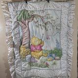 Disney Bedding | Disney Vintage Classic Winnie The Pooh Baby Blanket | Color: Cream/Yellow | Size: Os