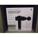 Sharper Image Powerboost Deep Tissue Percussion Massager With 5