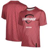 Men's ProSphere Red Carthage Firebirds Soccer Logo T-Shirt