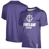 Men's ProSphere Purple Portland Pilots Soccer Logo T-Shirt