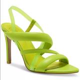 Jessica Simpson Shoes | Jessica Simpson Women's Krissta Lime Green Stiletto Sandals Size 9 | Color: Green | Size: 9