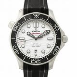 Omega Seamaster Diver 300m Co-Axial Master Chronometer 42mm Automatic White Dial Steel Mens Watch 210.32.42.20.04.001