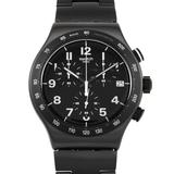 Irony Destination Manhattan All Black Watch Yvb402g - Black - Swatch Watches