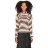 Color Mercerized Cotton Vintage Stripe Sweater