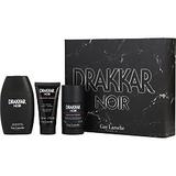 Drakkar Noir by Guy Laroche EDT SPRAY 3.4 OZ & INTENSE COOLING DEODORANT STICK 2.5 OZ & SHOWER GEL 1.7 OZ for MEN