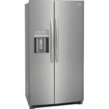 Frigidaire 36" Side by Side 25.6 cu. ft. Refrigerator, Stainless Steel, Size 69.88 H x 36.13 W x 35.88 D in | Wayfair GRSS2652AF