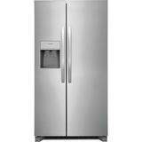 Frigidaire 36" Side by Side 25.6 Cu. Ft. Refrigerator, Stainless Steel, Size 69.88 H x 36.0 W x 35.0 D in | Wayfair FRSS2623AS