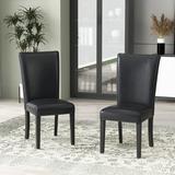 Red Barrel Studio® 6 - Person Dining Set Wood/Upholstered in Black/Brown/Gray, Size 30.0 H x 42.0 W x 72.0 D in | Wayfair
