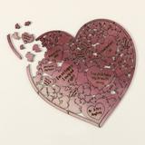 Personalized Pieces of My Heart Puzzle - Large
