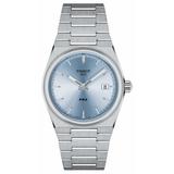 Tissot T1372101135100 PRX 40 205 35mm Ice Blue / Silver Watch