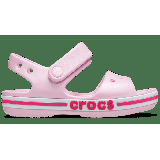 Crocs Ballerina Pink / Candy Pink Kids’ Bayaband Sandal Shoes