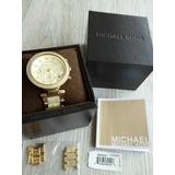 Michael Kors Parker Chronograph Champagne Dial Ladies Watch Mk5632