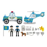 Hape E3050 Metro Police Station Play Toy Set with Action Figurines & Accessories, Multicolor