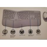 Kensington Pro Fit Ergonomic Wireless Keyboard & Mouse - Grey K75407us