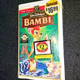 Disney Media | Bnwt Bambi 55th Anniversary Edition Vhs | Color: Green/White | Size: Os