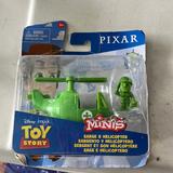 Disney Toys | Nib Pixar Disney Toy Story Minis, Sarge & Helicopter | Color: Green/White | Size: One Size
