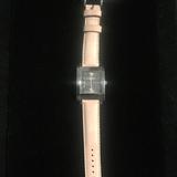 Burberry Accessories | Authentic Burberry Swiss Qrtz Unisex Watch | Color: Silver/Tan | Size: 1 14 W X 1 12 H Case