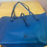Coach Bags | Amazing Coach Shoulder Bag Or Laptop Bag! | Color: Blue | Size: 11 Tall, 16 Wide, 10 Strap, 15 Deep
