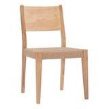 Linon Home Dining Chairs Natural - Cadence Natural Dining Chair - Set of Two