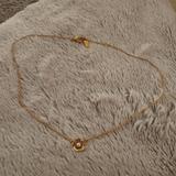 Coach Jewelry | Coach English Tea Rose Necklace | Color: Gold | Size: Os