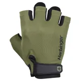 Harbinger Men's Power Gloves, Medium, Green