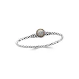 Effy® Sterling Silver/18K Yellow Gold Diamond Bangle