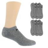 Nike Underwear & Socks | Nike Everyday Cushion No Show Socks (6-Pack). Brand New. Mens Size L | Color: Black/Gray | Size: L