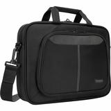 Targus Intellect TBT248US Carrying Case Sleeve with Strap for 12.1" Notebook, Netbook - Black - Nylon Exterior Material - Shoulder Strap, Handle - 10"