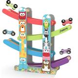 J adore Wooden Animal Race Track Playset