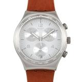 Botillon Chronograph 40 Mm Stainless Steel And Leather Watch Ycs597