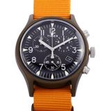 Mk1 Aluminum Chronograph 40 Mm Orange Strap Watch Tw2t10600