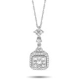 Lb Exclusive 14k Gold 0.50 Ct Diamond Pendant Necklace