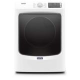 Maytag 7.3 cu. ft. 120 Volt White Stackable Gas Vented Dryer with Quick Dry Cycle, ENERGY STAR