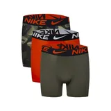 Nike Boys 8-20 Printed 3-Pack Boxer Briefs, Small