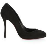 Dolly 100 Suede Pumps - Black - Christian Louboutin Heels