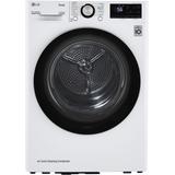 LG Compact Smart Front Load Electric Dryer with Dual Inverter.