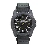 Timex Expedition Camper Mens Gray Nylon Strap Watch T425719J, One Size