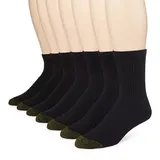 Gold Toe 6-pk. Athletic Short Crew Socks, 10-13 , Black