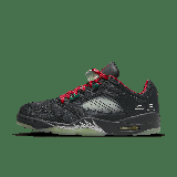 Air Jordan 5 Retro Low SP Shoes - Black
