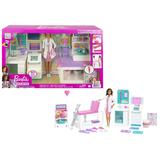 Barbie Fast Cast Clinic Playset With Barbie Doctor Doll