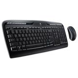 Logitech Mk320 Wireless Keyboard + Mouse Combo, 2.4 Ghz Frequency/30 Ft Wireless Range, Black ( LOG920002836 )