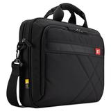 Case Logic Diamond Briefcase, Fits Devices Up To 15.6", Polyester, 16.1 X 3.1 X 11.4, Black ( CLG3201433 )
