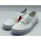 Vans Authentic Pro Women's Size 9.5 True White Skate Shoes In Box