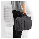 Solo Urban Hybrid Briefcase, Fits Devices Up To 15.6", Polyester, 16.75" X 4" X 12", Gray ( USLUBN31010 )