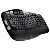 Logitech K350 Wireless Keyboard, Black ( LOG920001996 )