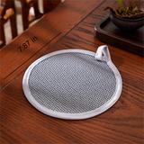 Umber Rea 7.87" Placemat Charger in Gray, Size 7.87 W x 7.87 D in | Wayfair 01WLY7327KROA726IMN0Q