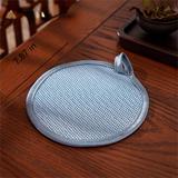 Umber Rea 7.87" Placemat Charger in Blue, Size 7.87 W x 7.87 D in | Wayfair 02WLY7327FWQQL60995NB